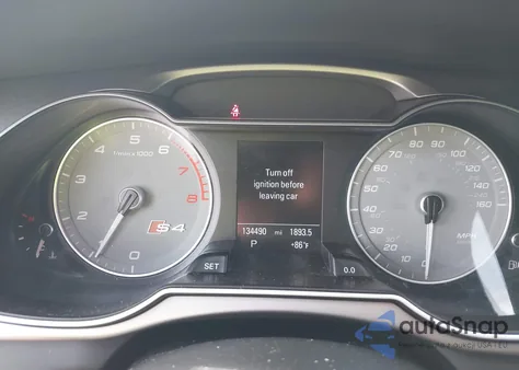 2015 Audi S4 3.0T Premium Plus z USA, uszkodzony, nr VIN WAUBGAFL9FA036457